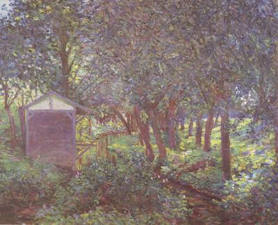 Lilla Cabot Perry Giverny Landscape,in Monet's Garden (nn02)